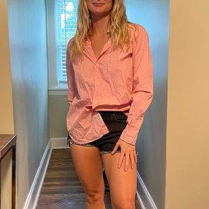 Frank & Eileen Large Pink Button Down